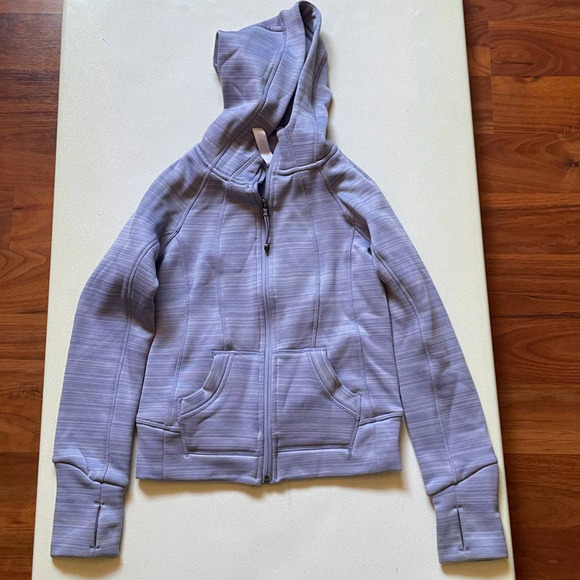 90 Degree By Reflex Girl's Purple Full Zip Hooded Jacket • Size S (7/8) 🗣 - Picture 2 of 5